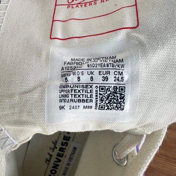 ⭐Converse Chuck 70 Plus Mor Hi Platform Sz 8 Women's Shoes Purple A12523C⭐ - Picture 12 of 12